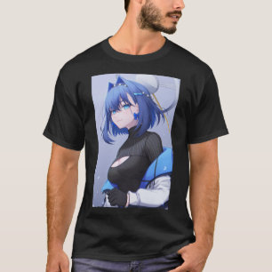 Casual Ouro Kronii   T-Shirt