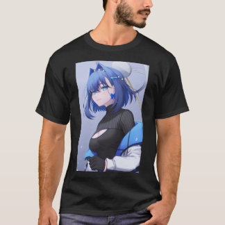 Casual Ouro Kronii   T-Shirt