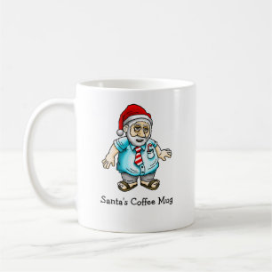 Casual Santa in Sandals Coffee Mug