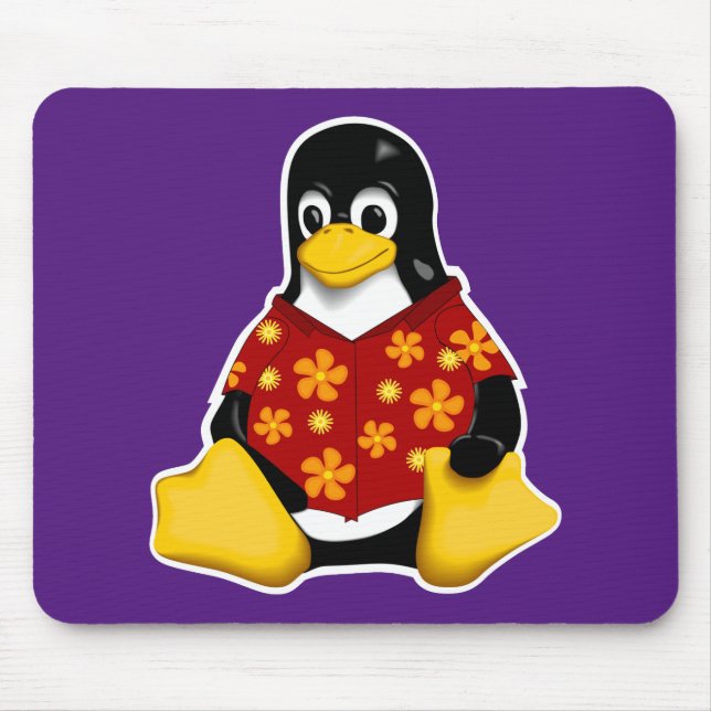 Casual Tux Mousepad (Front)