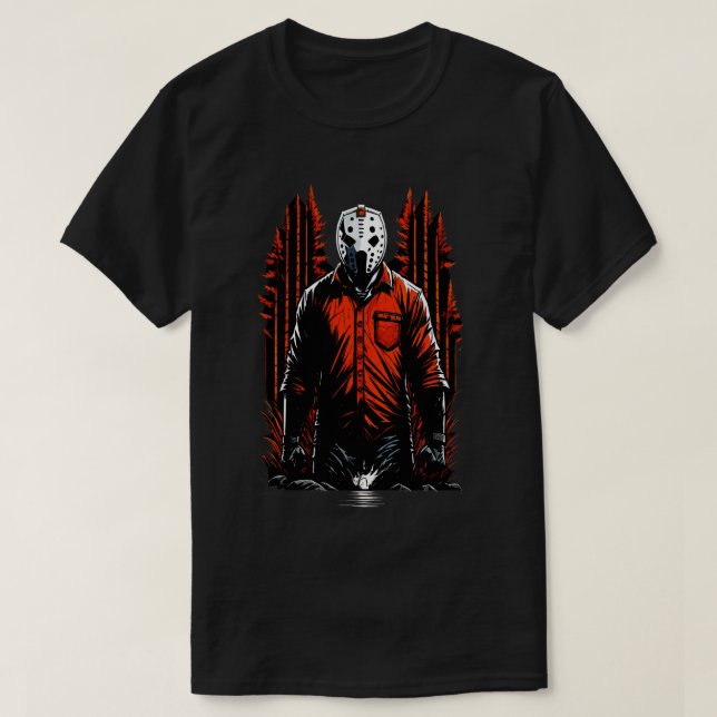 Casual  Voorhees T-Shirt (Design Front)