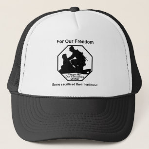 Casualties of war. trucker hat
