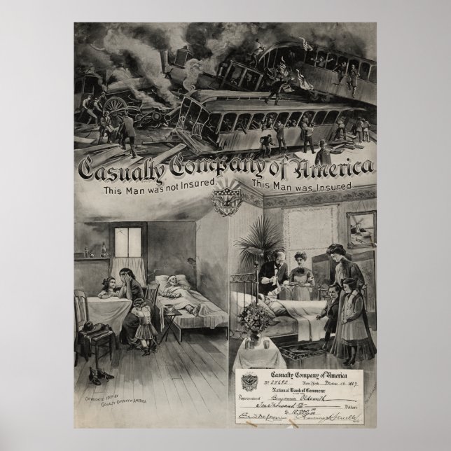 Casualty Company of America [1907] Poster (Front)