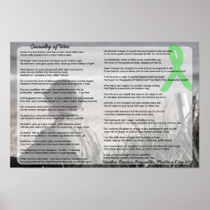 Casualty of War, Poem by a Lyme Patient Poster
