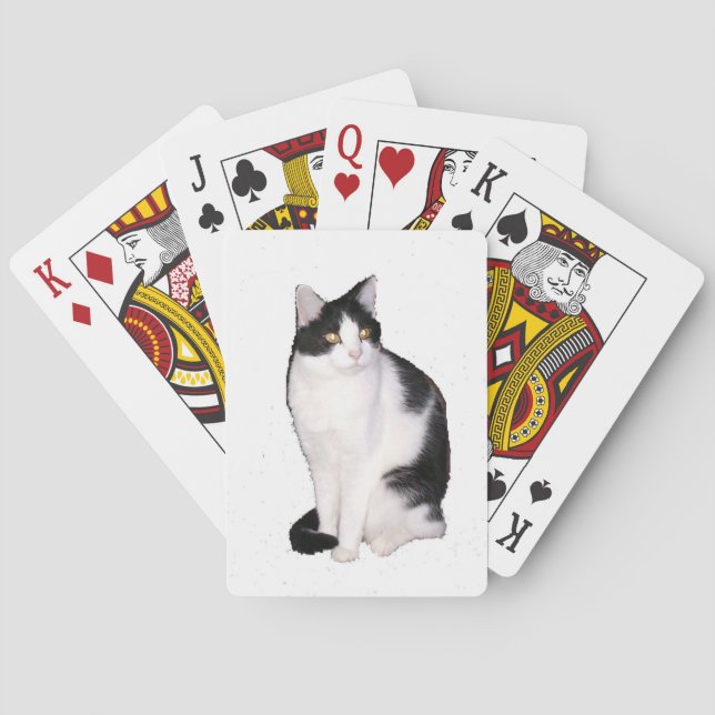 Cat 12 Playing Cards (Back)