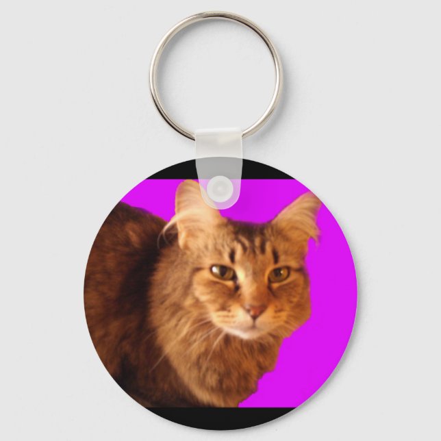 Cat 14 Keychain (Front)