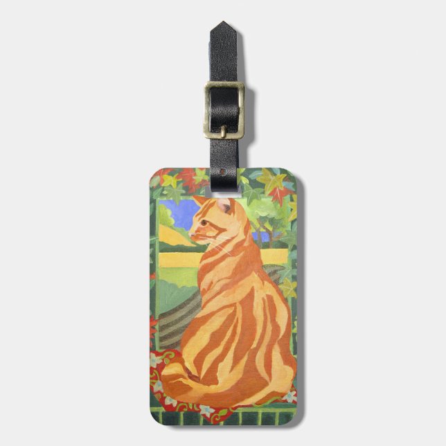 Cat 1 2014 luggage tag (Front Vertical)