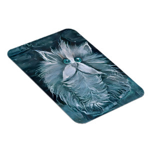 Cat 1 - Staring at you  Magnet