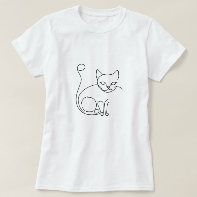 Cat(1) T-Shirt (Design Front)