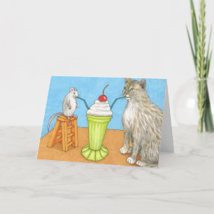 Cat 365 funny Greeting Card