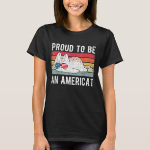 Cat 4th Of July Meowica Merica Men Usa American Fl T-Shirt