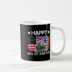 Cat 4th of July s Meowica Merica Men USA American Coffee Mug