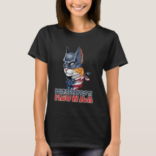 Cat 4th of July Shirts Meowica Merica Men USA Amer
