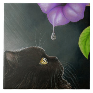 Cat 514 Black Persian Ceramic Tile