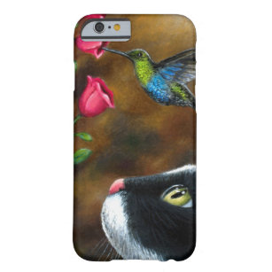 Cat 571 Tuxedo Hummingbird Case for Iphone 6