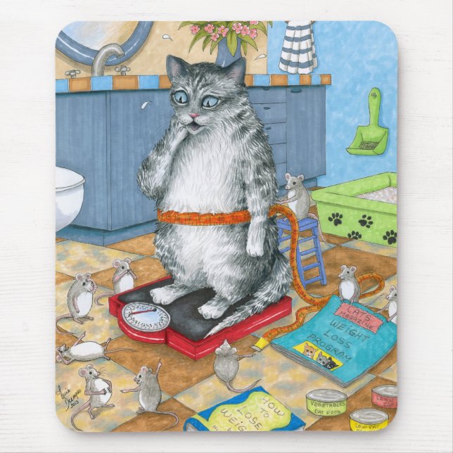 Cat 579 mouse pad (Front)