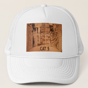 CAT 5 TRUCKER HAT