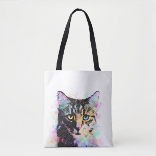 Cat 618 tote bag