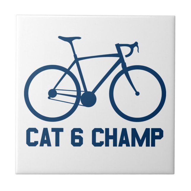 CAT 6 Champ Ceramic Tile (Front)