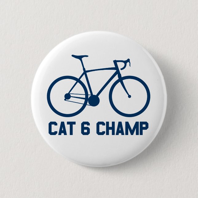 CAT 6 Champ Cm Round Badge (Front)
