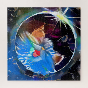 Cat 6 - Solar eclipse  Jigsaw Puzzle