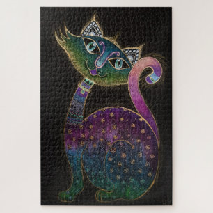 Cat 7 - Lucky no 7  Jigsaw Puzzle