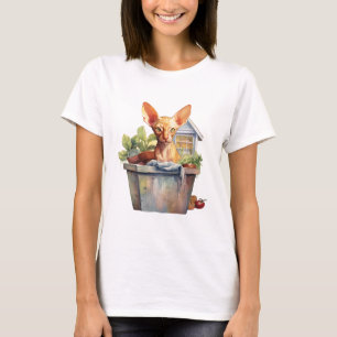 Cat 8 in Fall T-Shirt