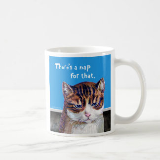 Cat "A Nap For That" Coffee Mug