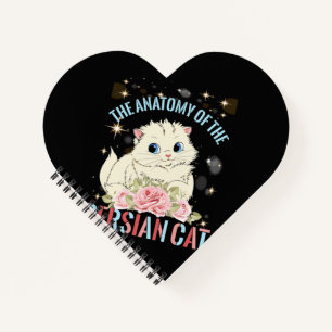 cat aesthetic,The Anatomy Of The Persian Cat Notebook