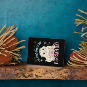 cat aesthetic,The Anatomy Of The Persian Cat Plaque