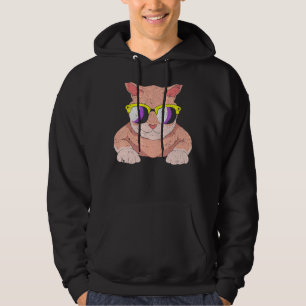 Cat Agender Lgbt Nonbinary Flag Cool Sunglasses No Hoodie
