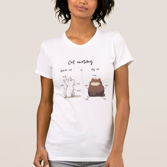 Cat Anatomy T-Shirt (Front)