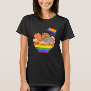 Cat And Baseball Make My Happy Humans Make My Heat T-Shirt