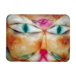 Cat and Bird, Paul Klee Magnet