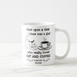 CAT AND COFFEE GIFT, Cute Cat Gift Mug