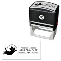 Cat and Fishbones Personalised