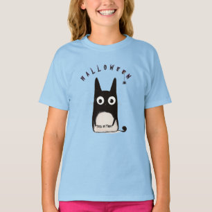 Cat and Halloween, personalized T-Shirt