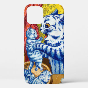Cat and Her Kittens iPhone 12 Case
