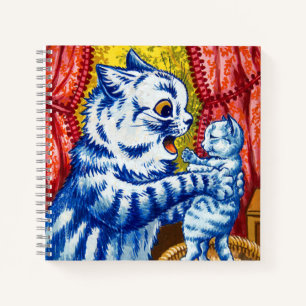 Cat and Her Kittens Notebook