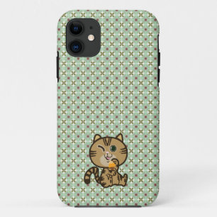 cat and ice-cream iPhone 11 case