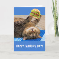 Cat And Junk Food Father's Day