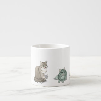 Cat and Kitten Selection Espresso Cup