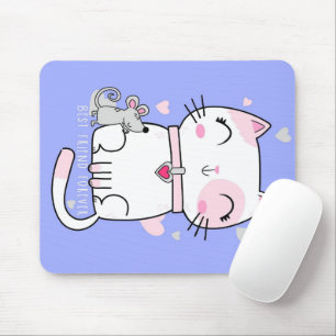 Cat And Mouse Best Friend Forever Blanket Pad