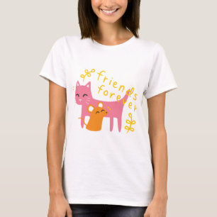 Cat and Mouse Best Friend T-Shirt