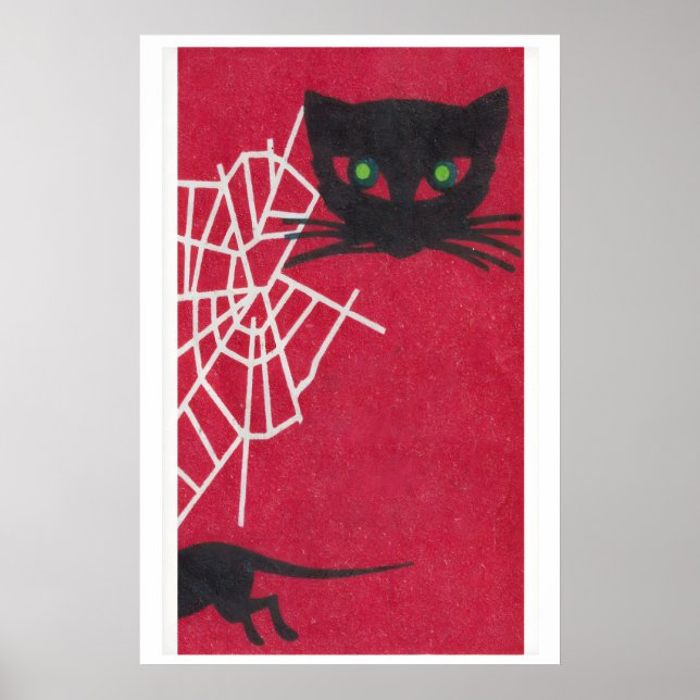 Cat and Mouse - Matchbox Print - Aesthetic Wall (Front)