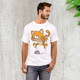 Cat And Mouse Mens T-Shirt