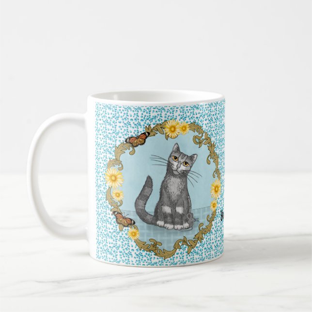 Cat and Mouse Mug (Left)