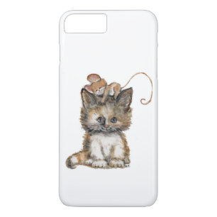 Cat and Mouse on an iPhone Case