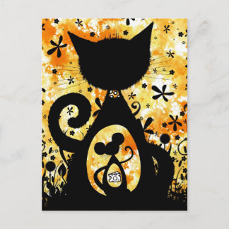 cat and Mouse Postcard