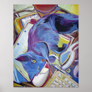 Cat and Mouse Poster